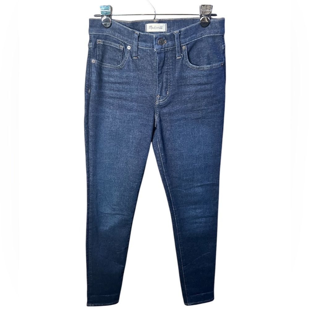 Madewell 9" Mid-Rise Skinny Jeans dark wash size 27 nwot